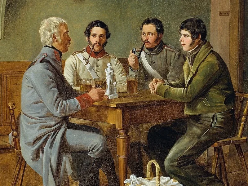 1803-Nikolaus Moreau - Veterani austriaci